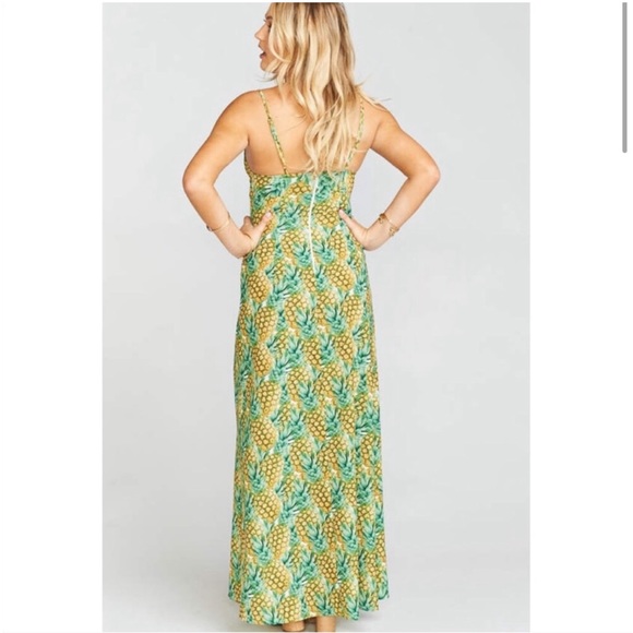 NWT Show Me Your Mumu Leyton Pineapple Maxi Dress - Picture 8 of 8